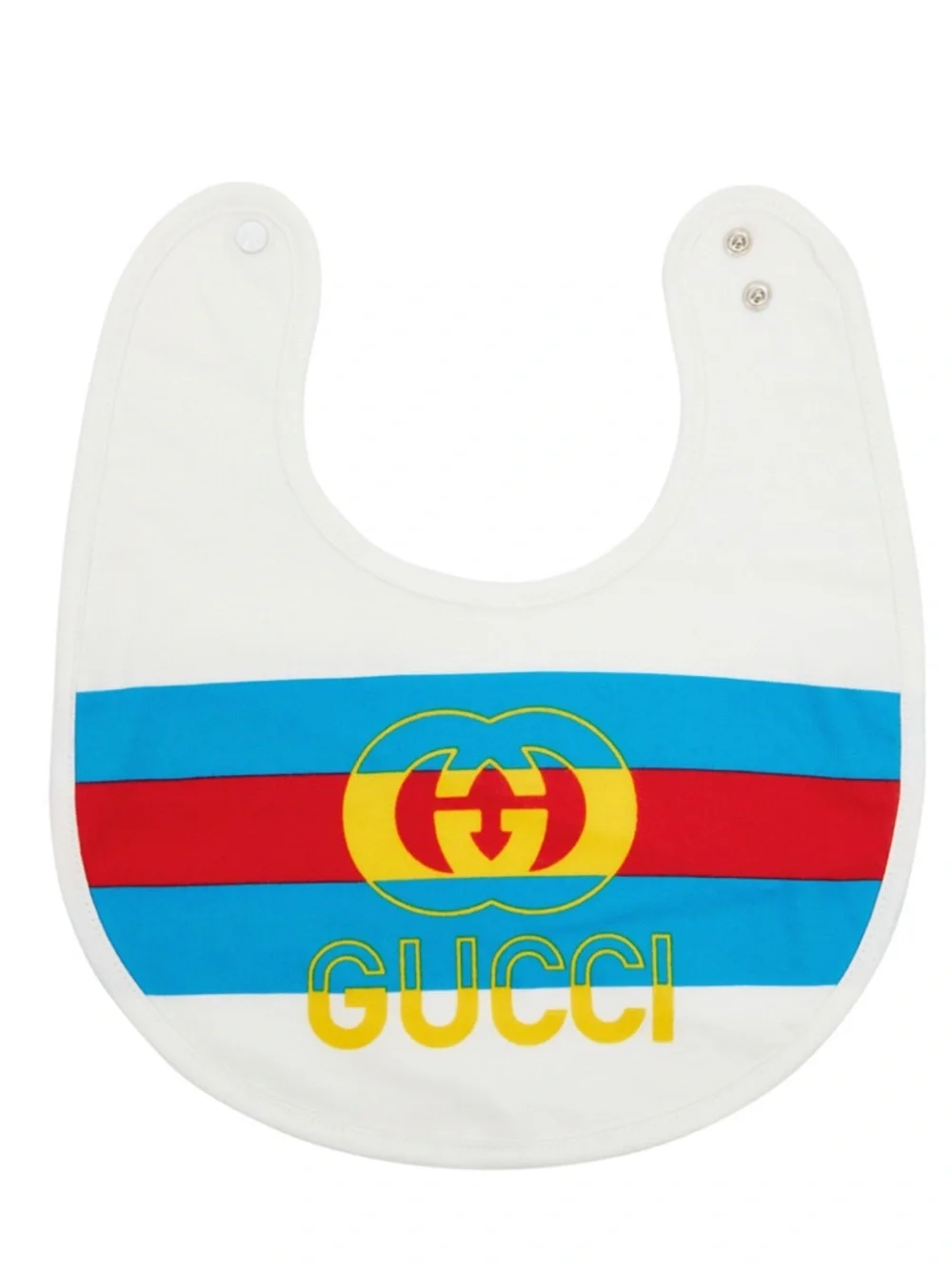 NWT GUCCI Kids GG Logo Bib + Gucci Logo Beanie Hat Set Baby Gift